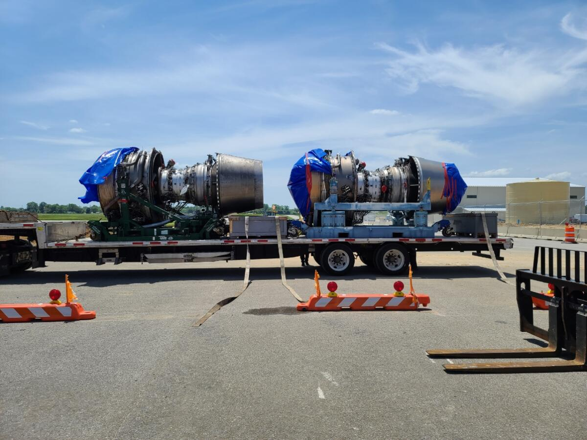 Engine shipment